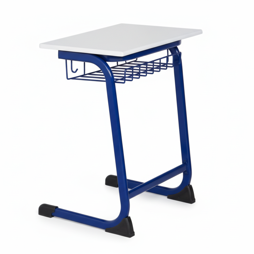 Ergonomic School/College Table with Book Basket SC 219 (16 gu)
