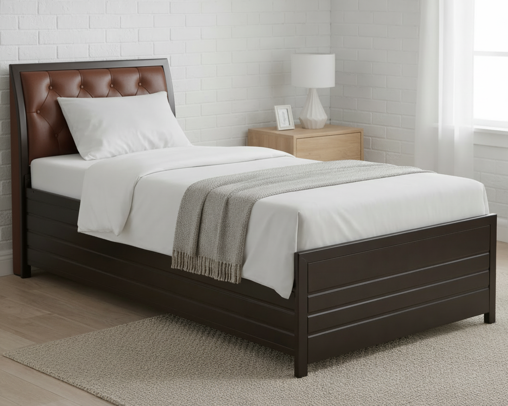 Metal Storage Box Single Bed SMB 139