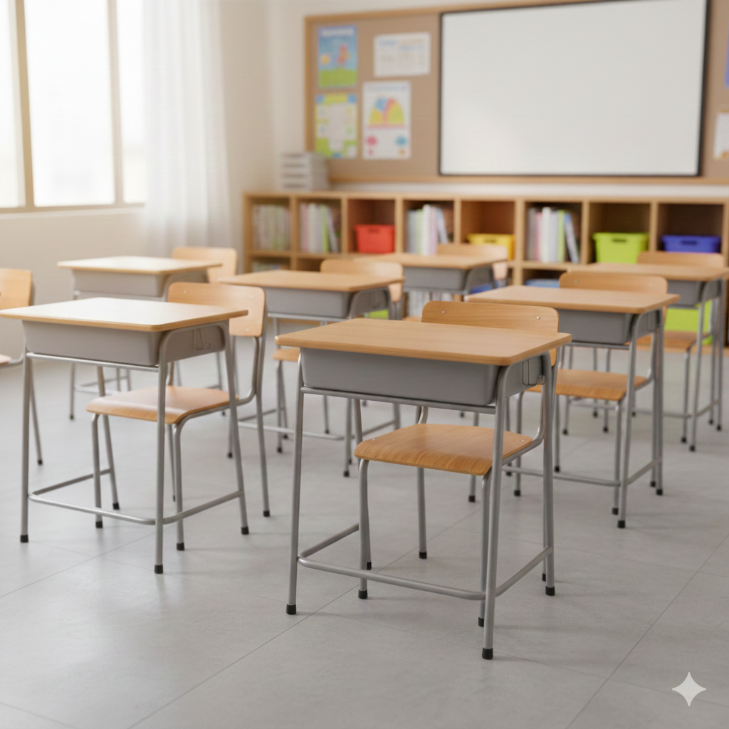 Ergonomic School/College Table and Chair SC 301