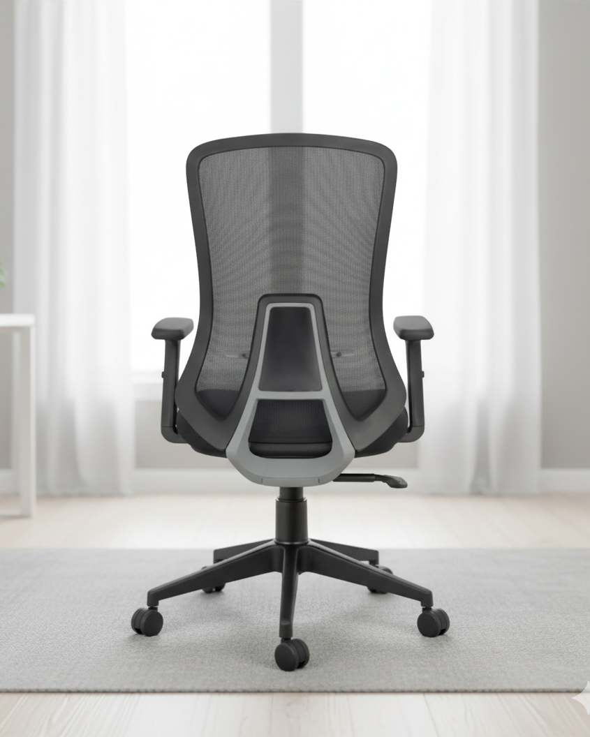 Ergonomic Mid Back Office Chair with Moulded Foam Seat- Fed MB