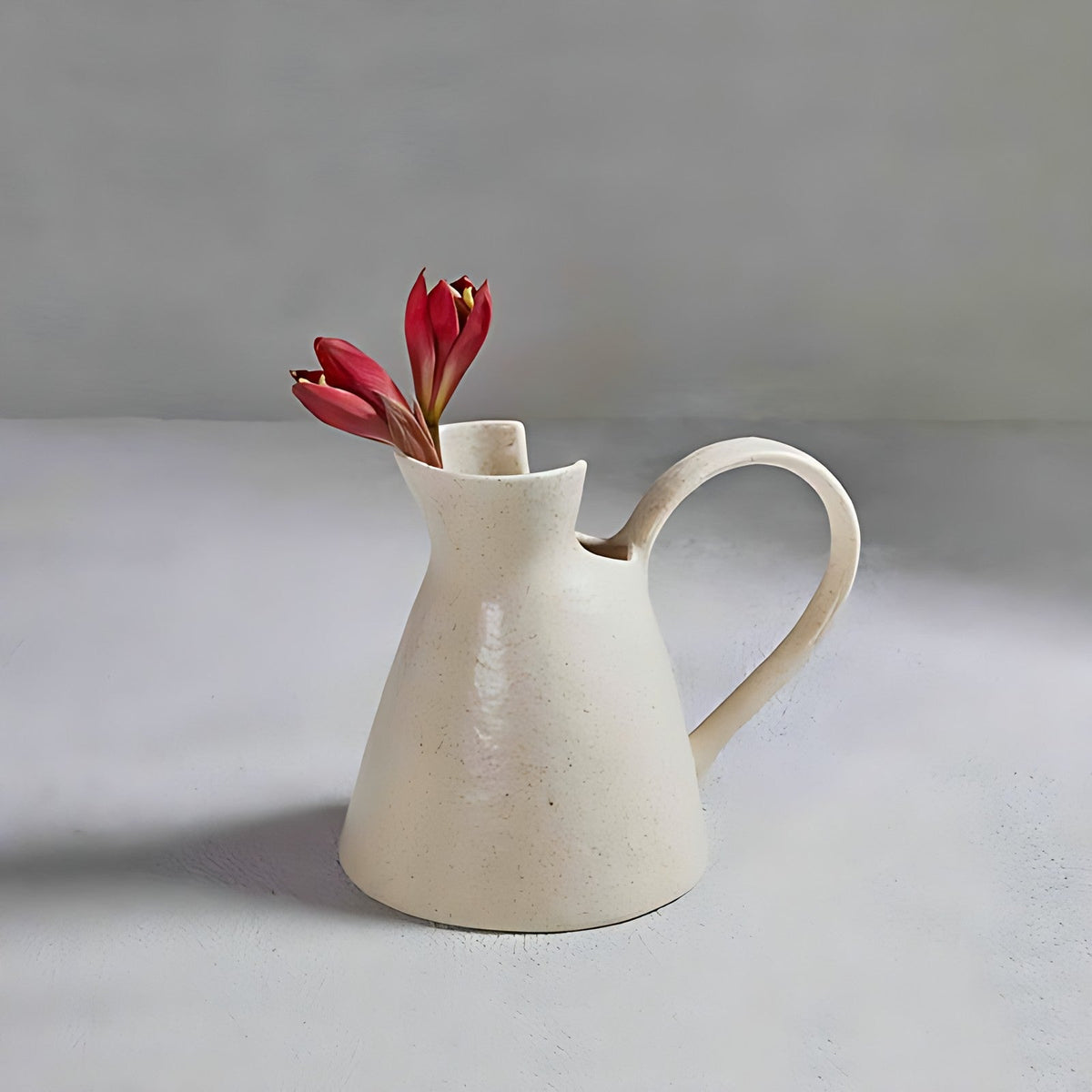Artesano Speckled Stoneware Jug by Kazuri, photo 4 of 4
