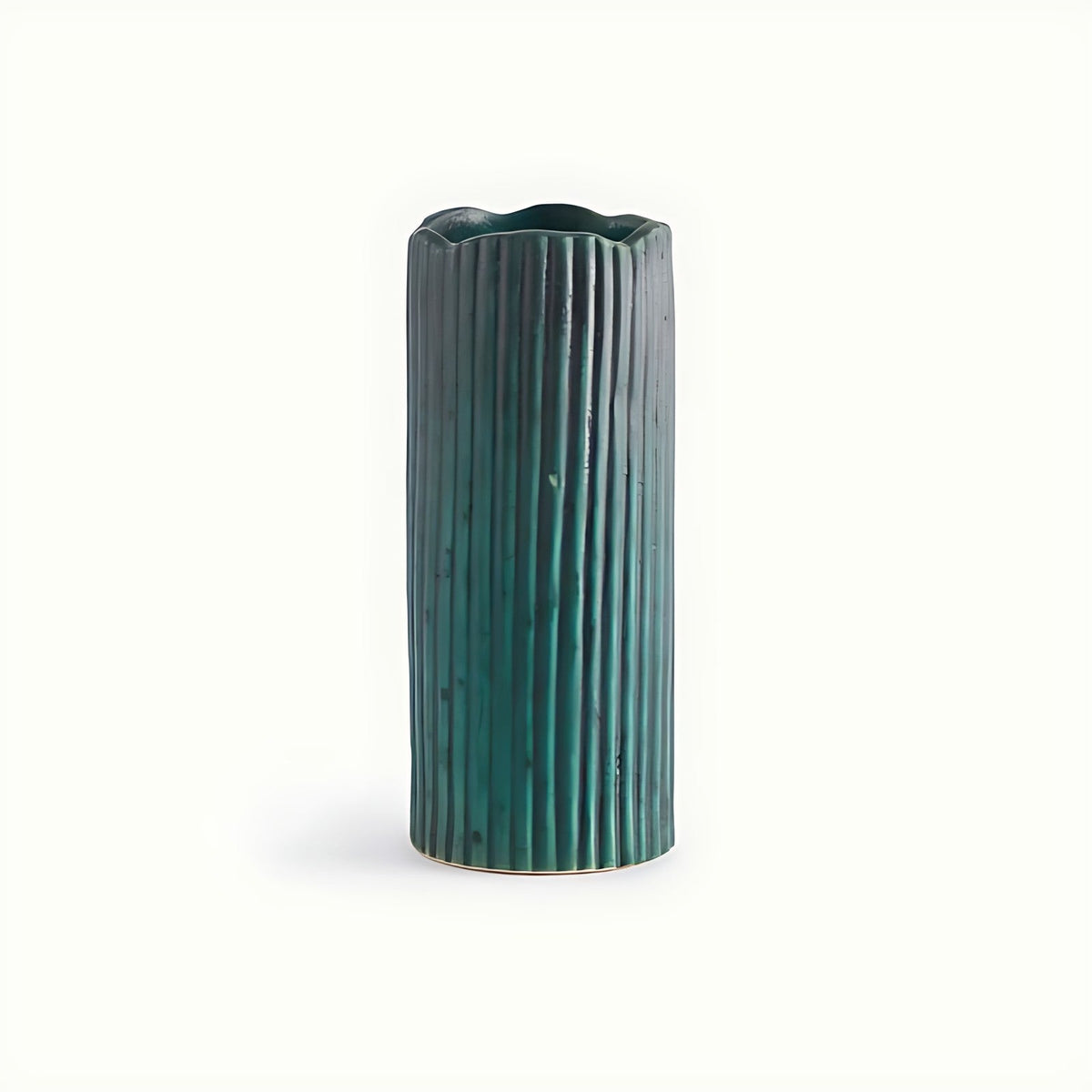 Genil Ribbed Stoneware Vases by Kazuri, photo 2 of 2