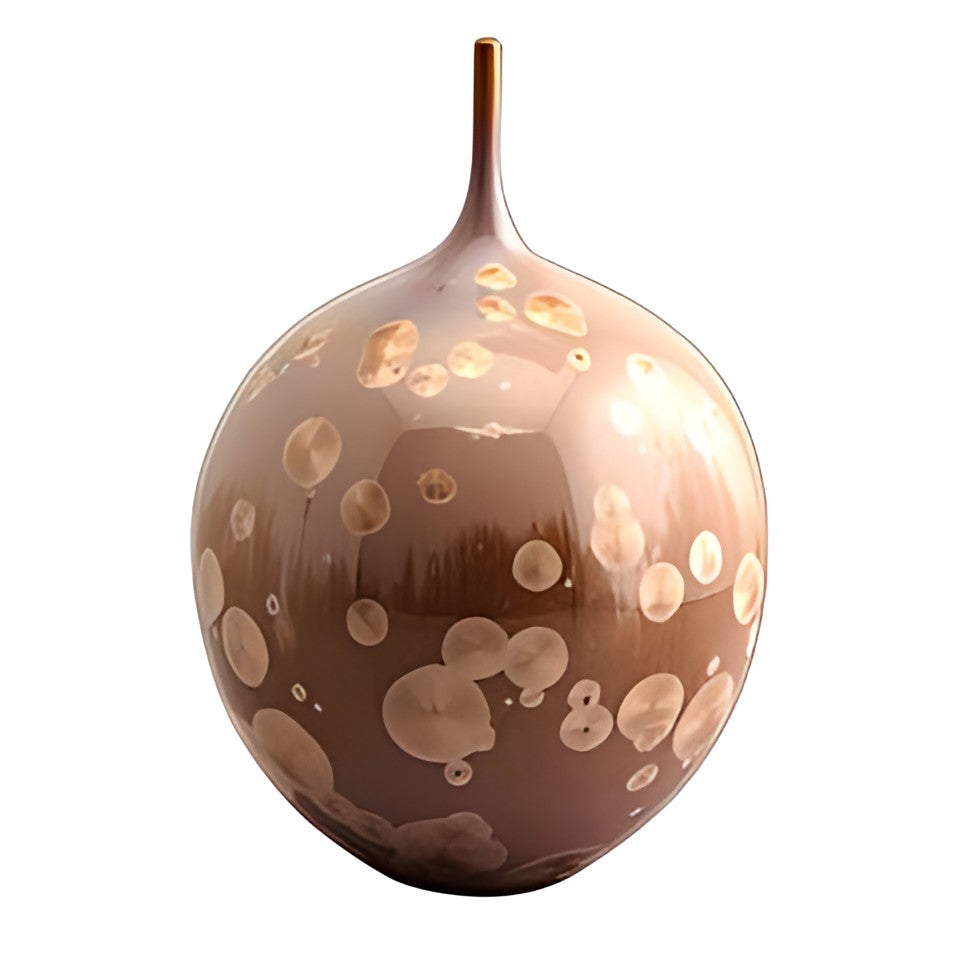 Crystalline Glaze Round Vase by Kazuri