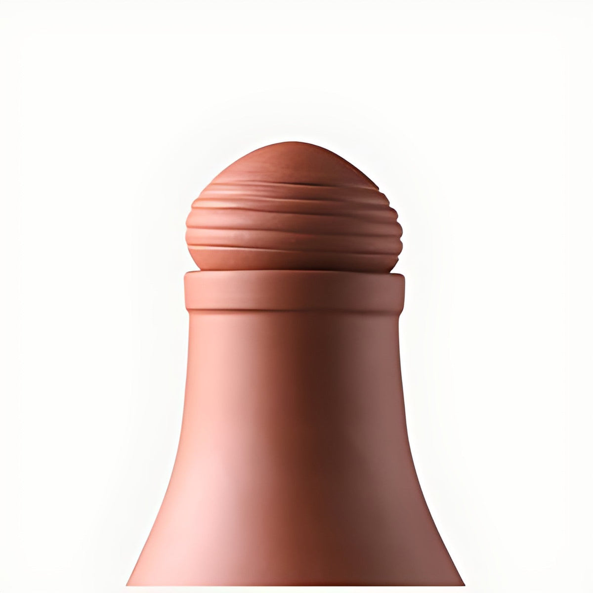 Pravah Terracotta Water Bottle with Lid by Kazuri, photo 4 of 4