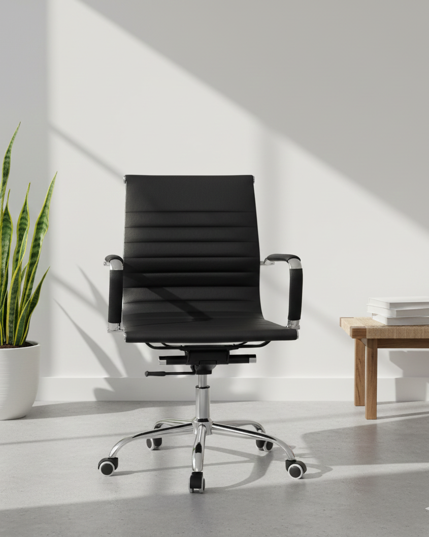 Sleek Mid-Back Executive Office Chair