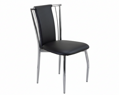 Stainless Steel Dining Table with Glass Top SMT 302 / 79