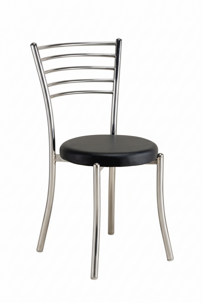 Stainless Steel Dining Table with Glass Top SMT 320 / 130