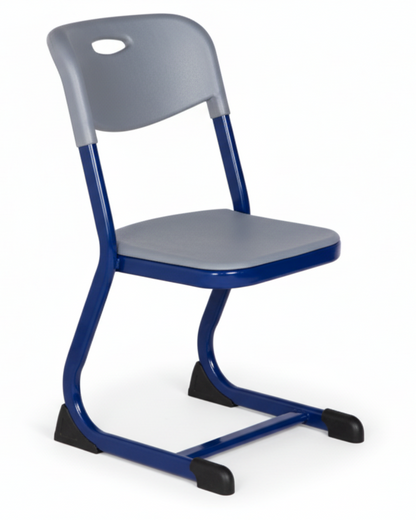 Metal Frame Chair with Plastic Seat for School / College SC 219 (16 gu)