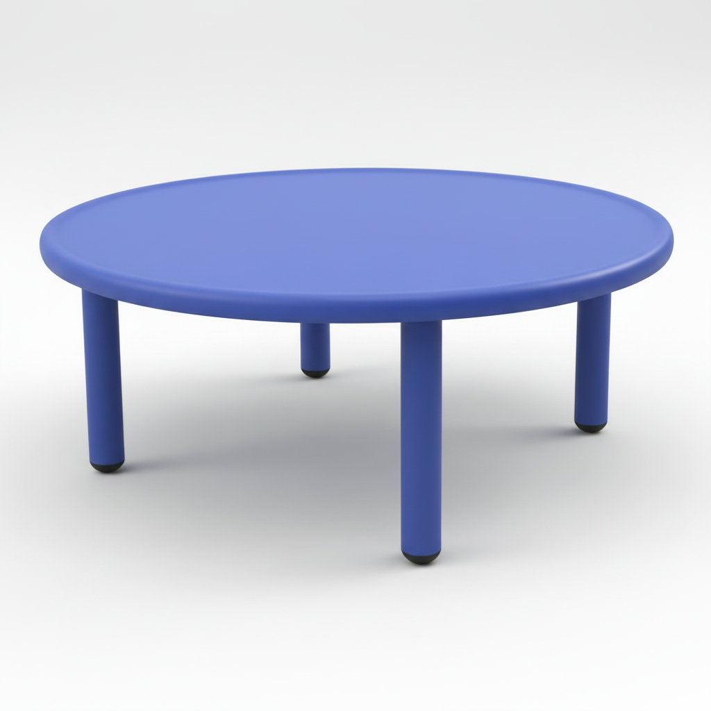 Kids Round Plastic Table for School, Play & Study SC 263 (41.3")
