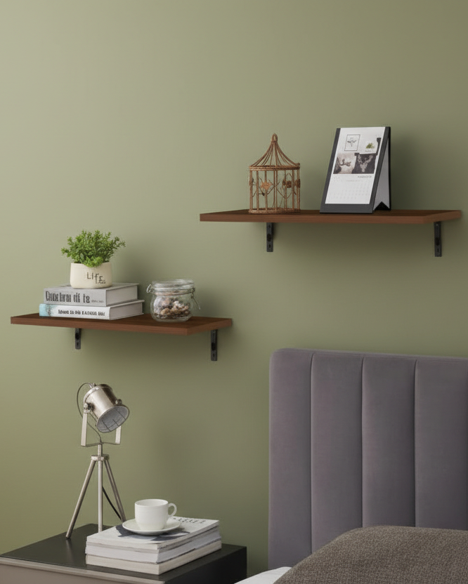 Wall Mounted Floating Shelves Set of 2 - SM 59