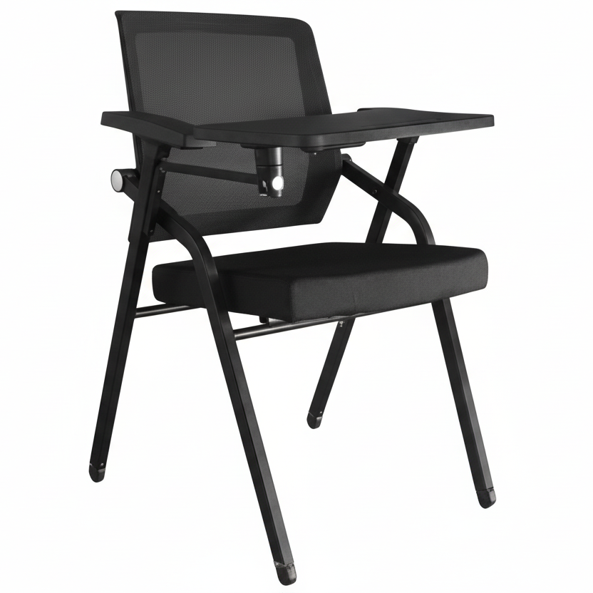 Folding Chair with Writing Pad