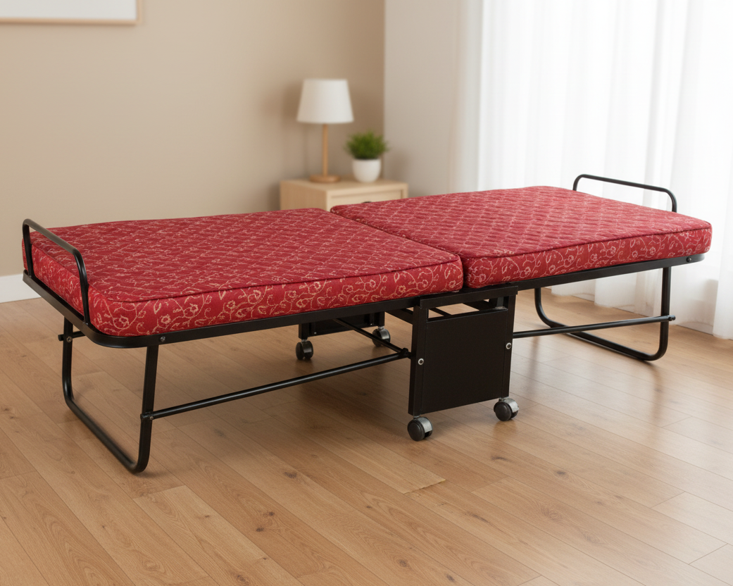 MS Folding Bed with Cushions SMB 165