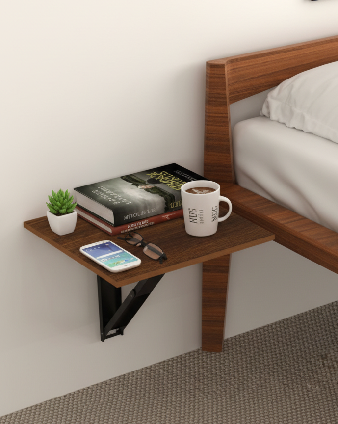 Wall Mounted Bed Side Table / Shelf SMT 62