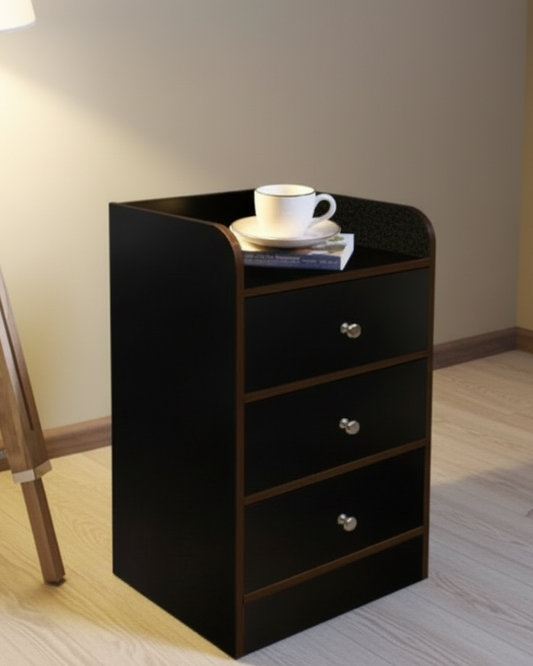 Modern Bedside Table with 3 Drawers SMT 23
