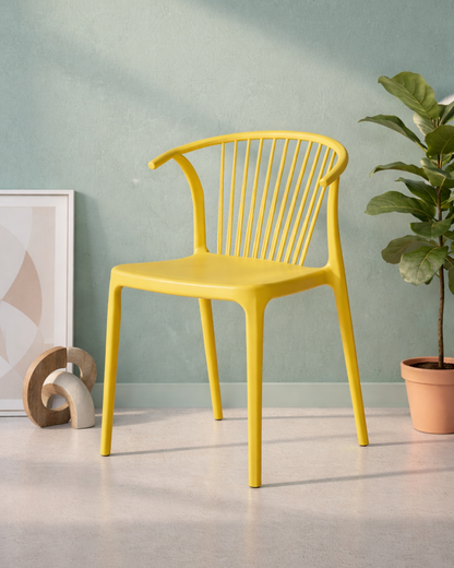 Glossy Cafeteria Chair