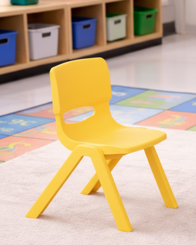 Kids Plastic Chair for School, Classrooms and Play Area SC 261 (13.2" Height)
