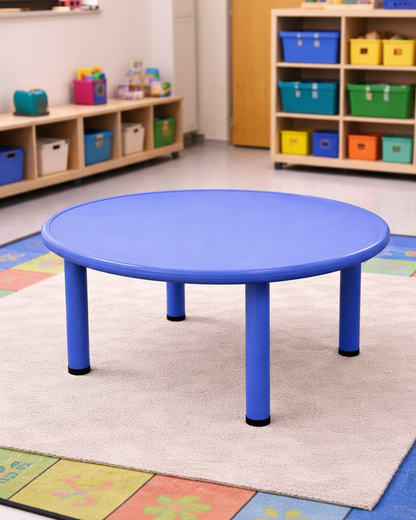 Kids Round Plastic Table for School, Play & Study SC 263 (41.3")