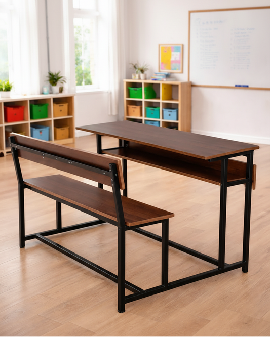 Institutional Classroom Desk & Bench Set SC 269 (48")