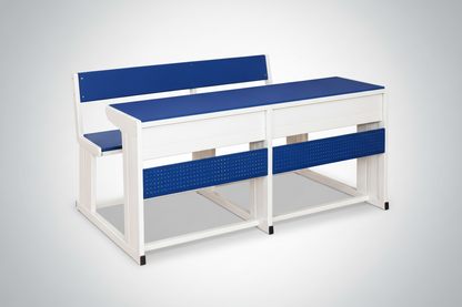 Institutional Classroom Large Desk & Bench Set SC 284 (72")