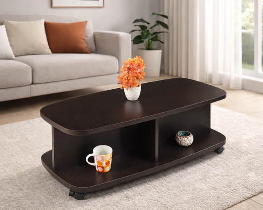 Wooden Coffee Table - Dark Brown SM 98