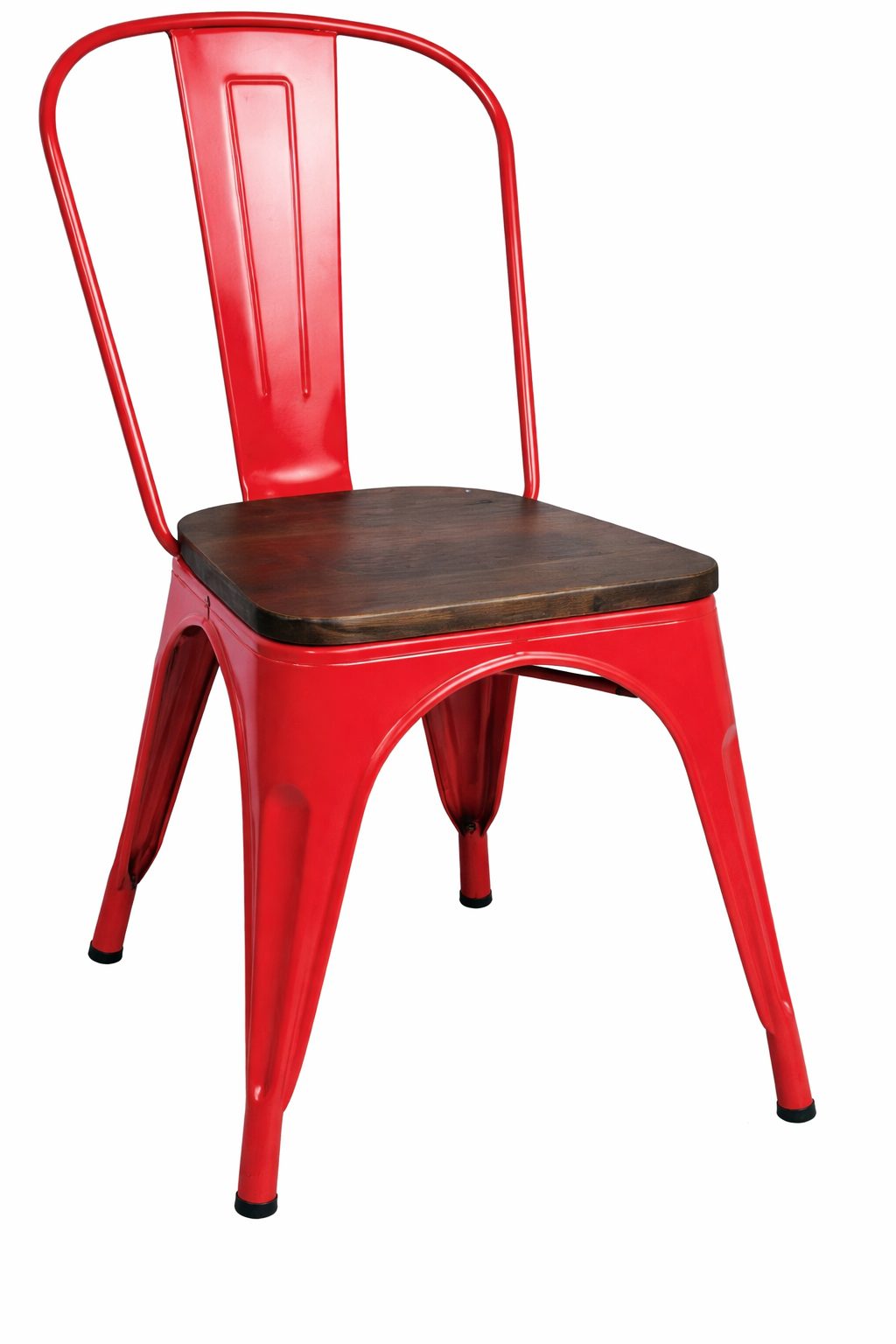 Metal Chair with Wooden Seat DM 150 - TOLIX SERIES