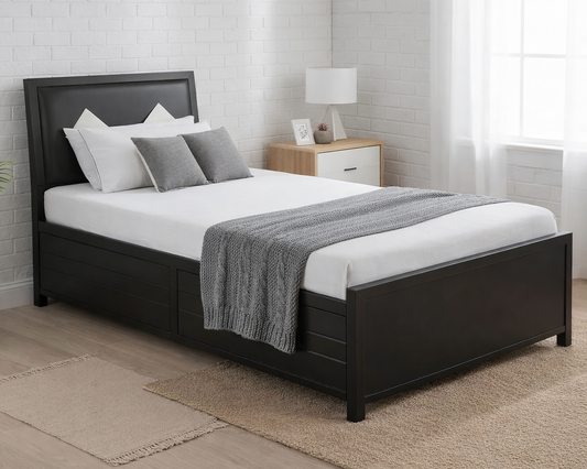 Metal Storage Box Single Bed SMB 167