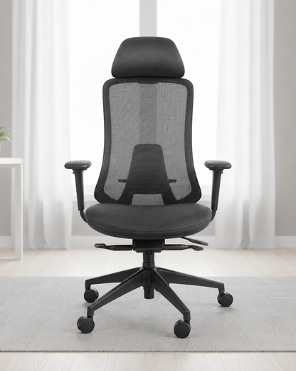 Ergonomic High Back Office Chair with Moulded Foam Seat - Fedo HB