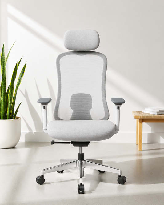 ErgoMesh Pro Executive Chair High Back with Headrest - Ace HB