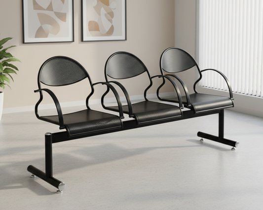 3 Seater Waiting Chair with 6 Handles SWC 266