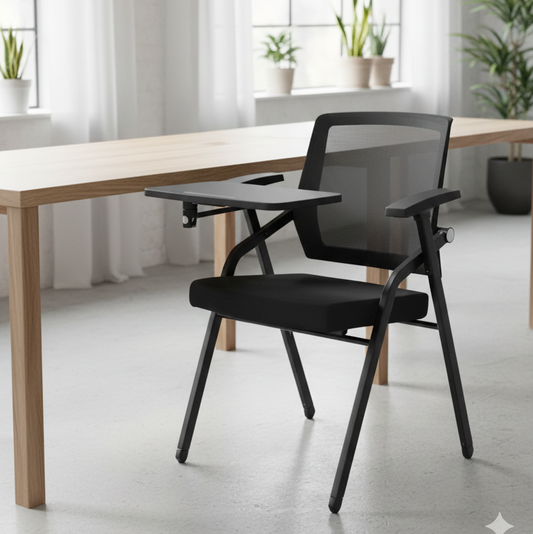 Folding Chair with Writing Pad