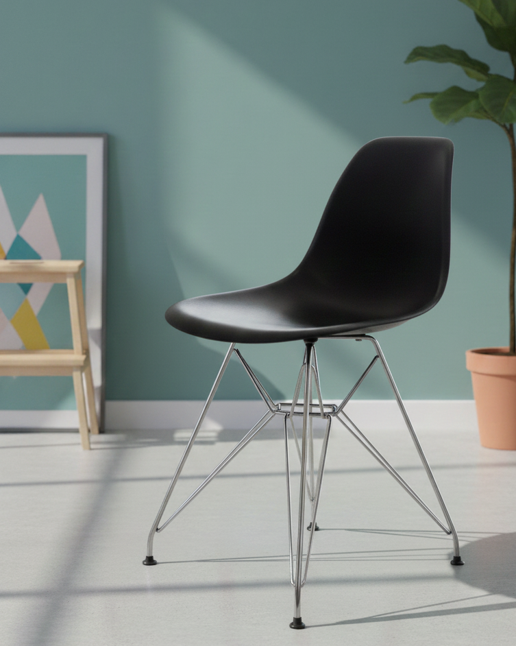 Trendy Chair with Steel Legs SMC 176