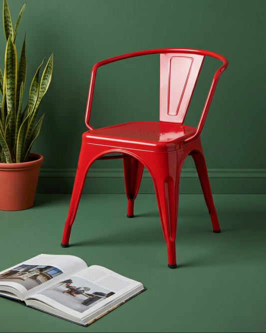 Metal Chair with Handle SM 157 - TOLIX SERIES