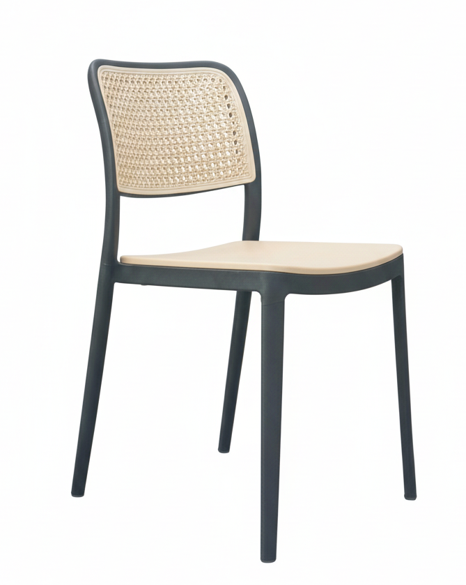 Cane Cafeteria Chair