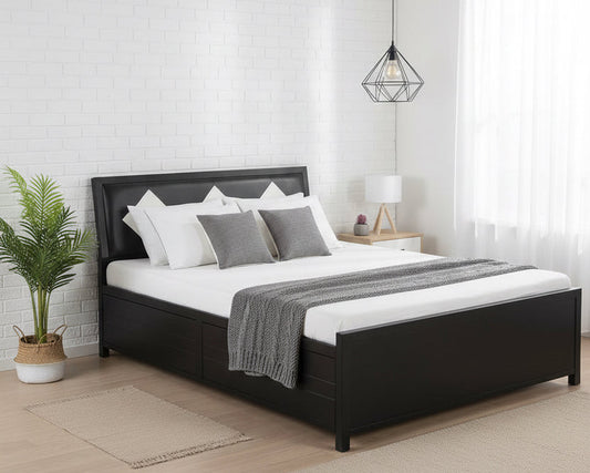 Metal Double Bed with Storage Box SMB 167