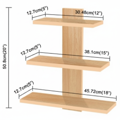 Tree Shaped Wall Book Shelf / Display Shelf SM 66