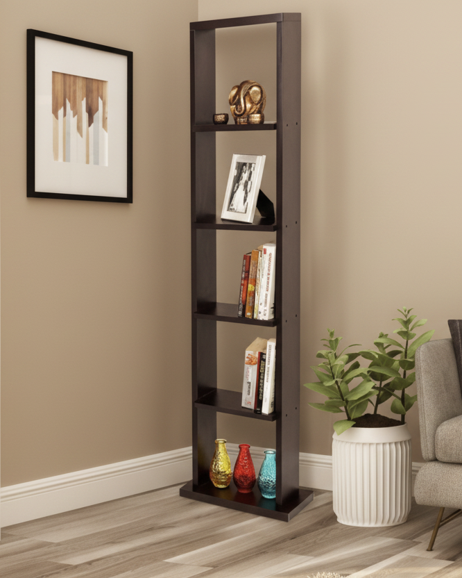 Wooden 6 Tier Book Shelf / Display Unit SM 72