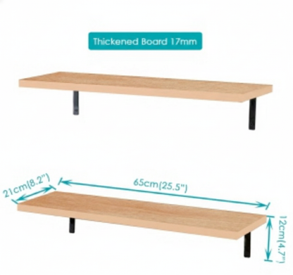 Wall Mounted Floating Shelves Set of 2 - SM 59