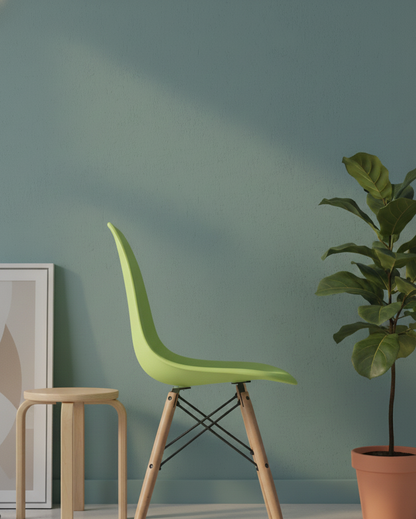 Trendy Chair with Wooden Legs SMC 176