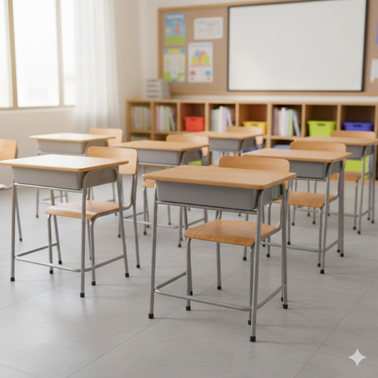 Ergonomic School/College Table and Chair SC 301