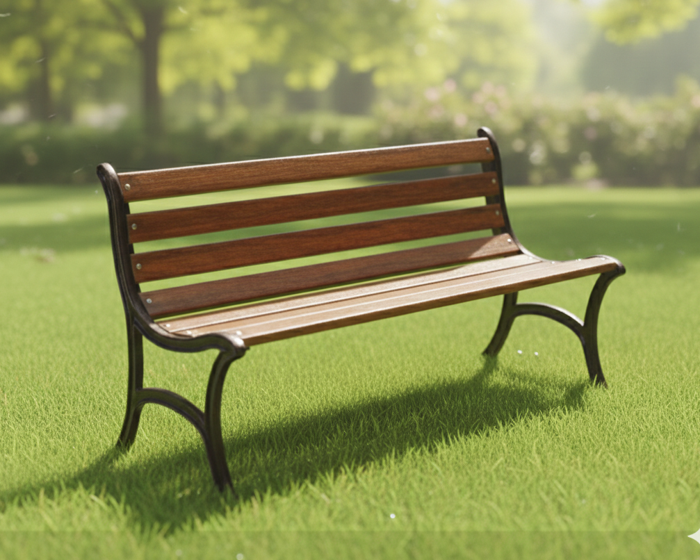 5-Foot Heavy-Duty FRP Bench SWC 6004