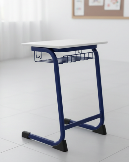 Ergonomic School/College Table with Book Basket SC 219 (16 gu)