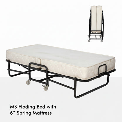 Folding Bed with Mattress SC 766