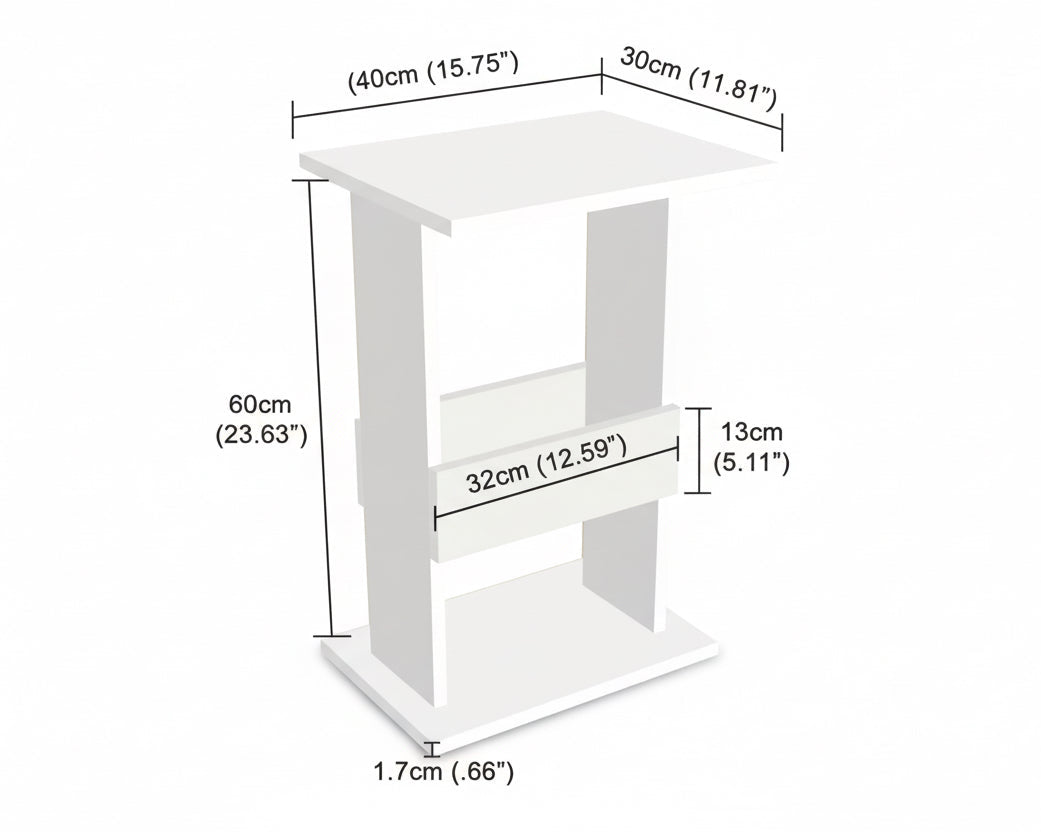 Engineered Wood Bedside Corner Table / Sofa Side End Table SMT 71