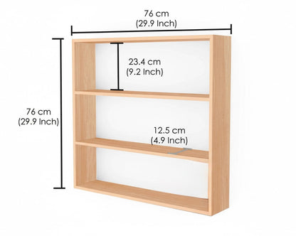 Multipurpose Wall Mount Kitchen Storage Rack with 4 Shelves SM 60