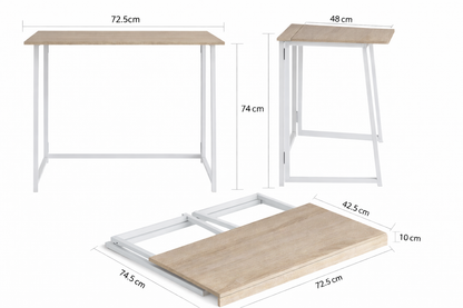 Small Folding Study & Laptop Desk for Home and Office Use SMT 39