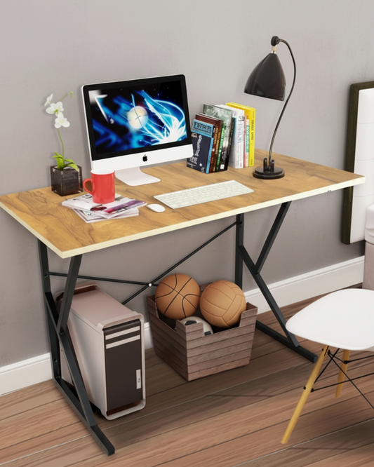 Compact Home Office Desk with Sturdy Metal Frame SMT 49