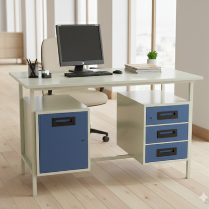 Office Table with Locker