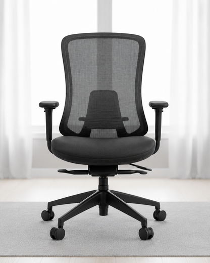 Ergonomic Mid Back Office Chair with Moulded Foam Seat- Fed MB