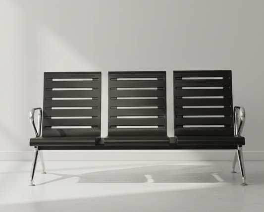 3 Seater Waiting Chair with Black Coating SWC 260