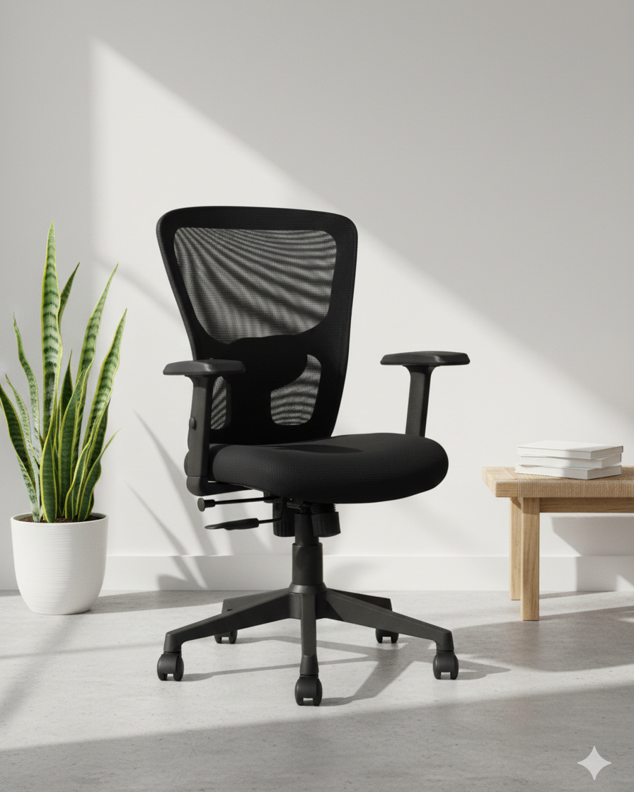 Jazz Mid-Back Ergonomic Mesh Office Chair